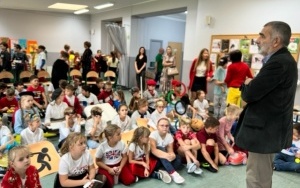 Uczniowie w trakcie obchodów Europejskiego Dnia Języków (1)