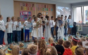 Uczniowie w trakcie obchodów Europejskiego Dnia Języków (5)