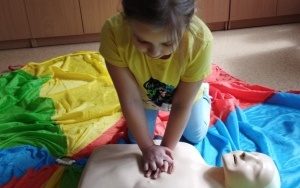Uczniowie naszej szkoły w trakcie zajęć w ramach programu 